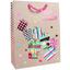 Geschenktasche Happy Birthday L - Multicolor, Basics, Karton (40/30/12cm) Geschenktasche Happy Birthday L - Multicolor, Basics, Karton (40/30/12cm)