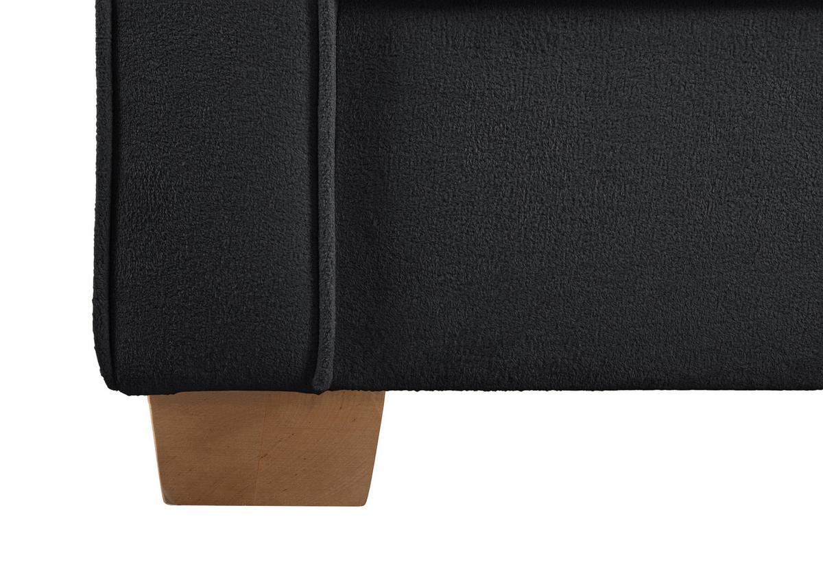 Sessel Arles, Anthrazit 75 B: 93 Cm - Anthrazit/Buchefarben, Design, Textil (93/89/82cm) - MID.YOU