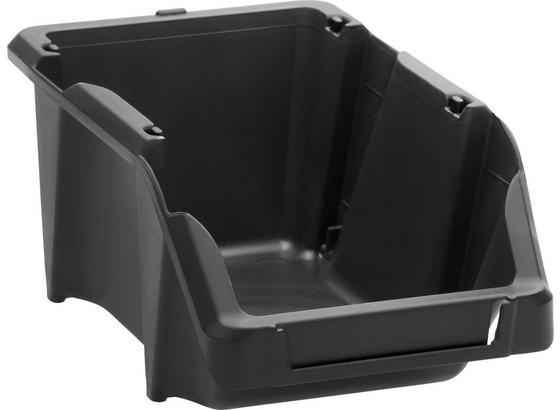 Sichtbox Hubert - Schwarz, KONVENTIONELL, Kunststoff (16,5/10,3/7,5cm) - Homezone Sichtbox Hubert - Schwarz, KONVENTIONELL, Kunststoff (16,5/10,3/7,5cm) - Homezone