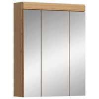 Spiegelschrank Scout Eiche Artisan Dekor B: 60 cm - Salbeigrün/Eiche Artisan, MODERN, Glas/Holzwerkstoff (60/79/18cm) - MID.YOU