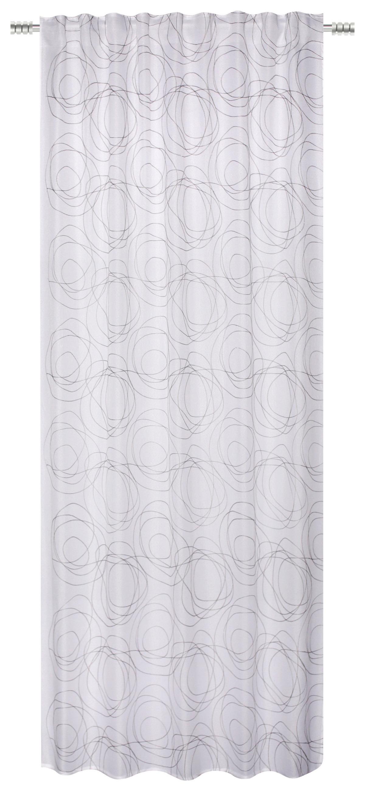 Fertigvorhang Rachel I - Perlmutt, MODERN, Textil (135/245cm) - Luca Bessoni
