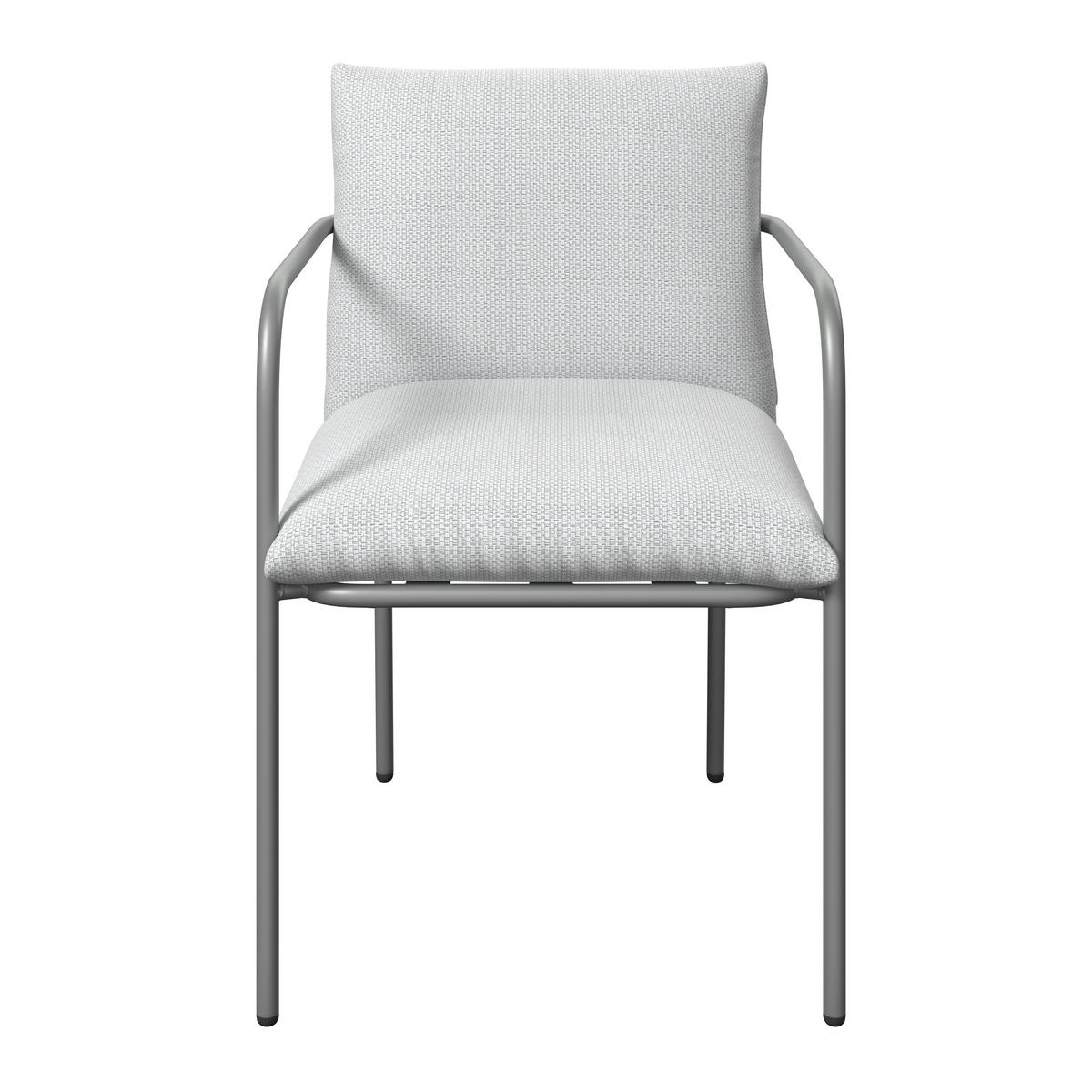 ZAHRADNÍ SESTAVA KANADA - krémová/světle šedá, Moderní, kov/textil