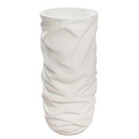 Übertopf Crush - Creme, LIFESTYLE, Kunststoff (33/70cm)