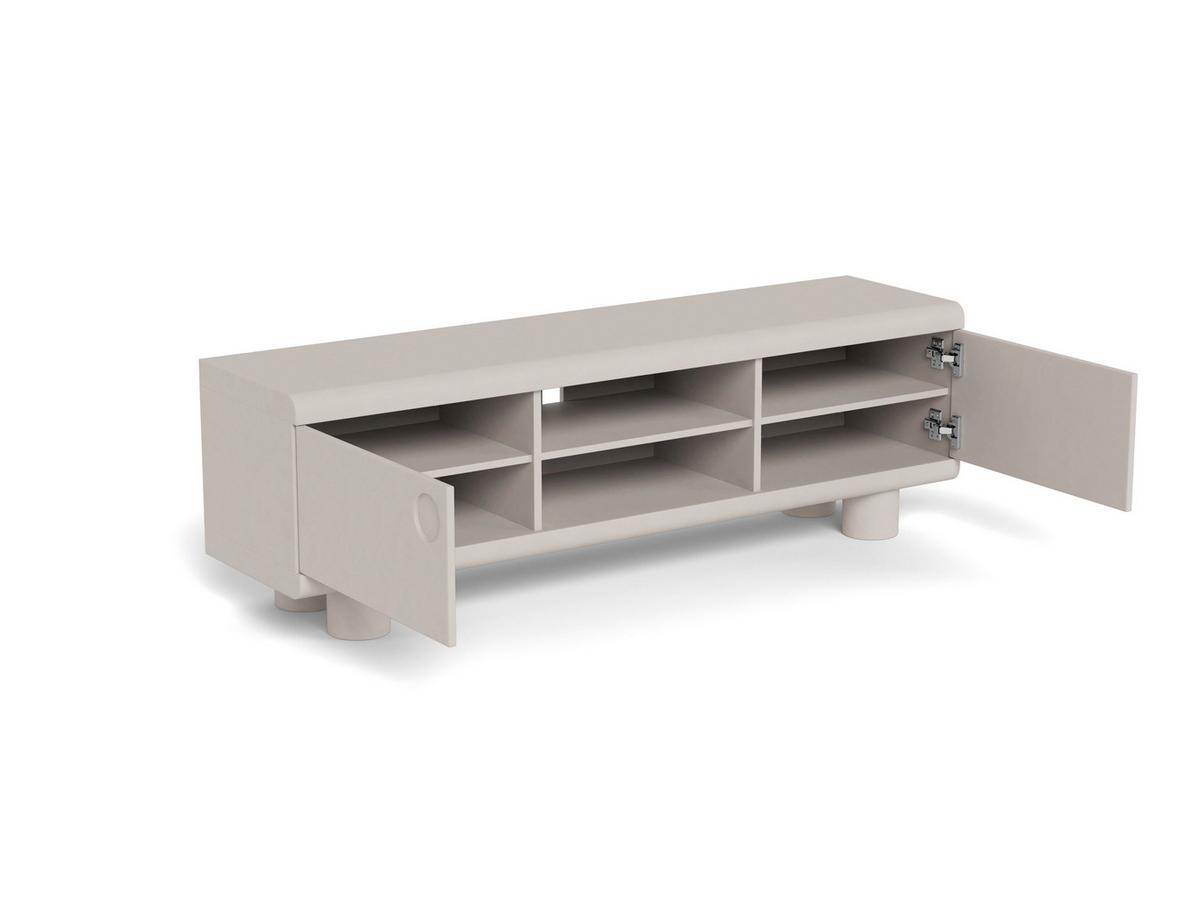 SKRINKA POD TV MAGEE - sivá, Design, kompozitné drevo (160/75/40cm) - MID.YOU