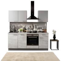 KÜCHENBLOCK BASE / WIN - Design, Holzwerkstoff (205cm) - Express-Kuechen