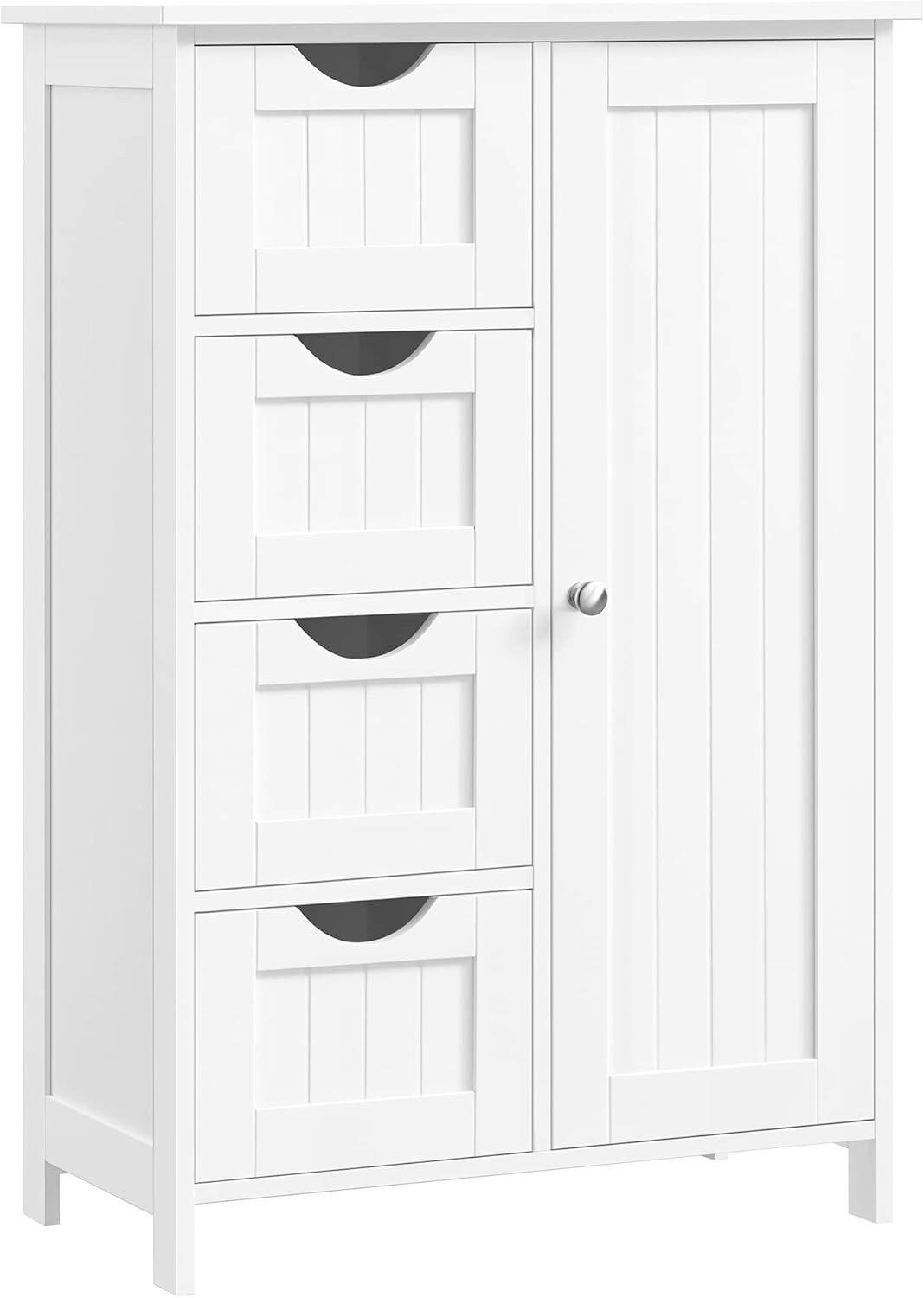 Midischrank Lhc41w - Weiß, Trend, Holzwerkstoff (55/82/30cm) - MID.YOU