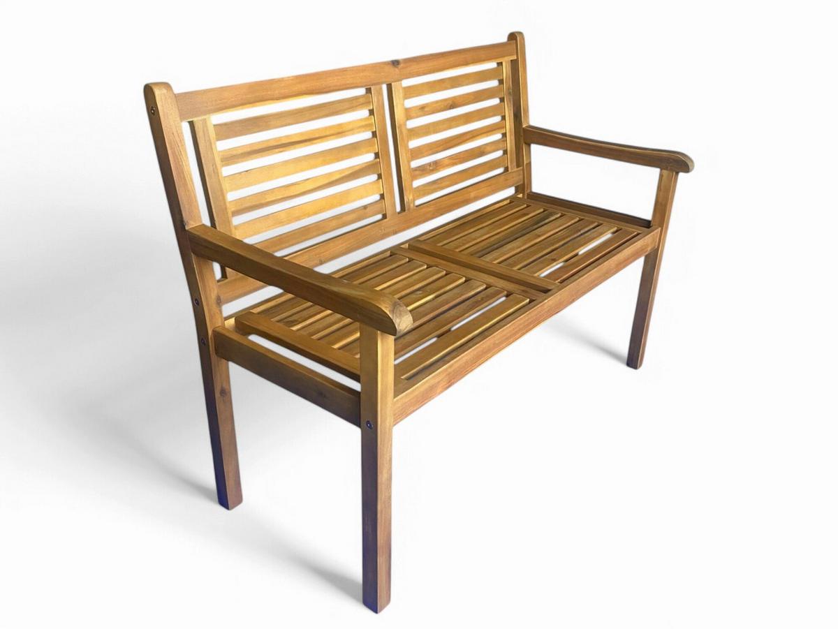 Gartenbank Ph-Aca-2gb-Brown - Akaziefarben, Basics, Holz (119/57/90cm)