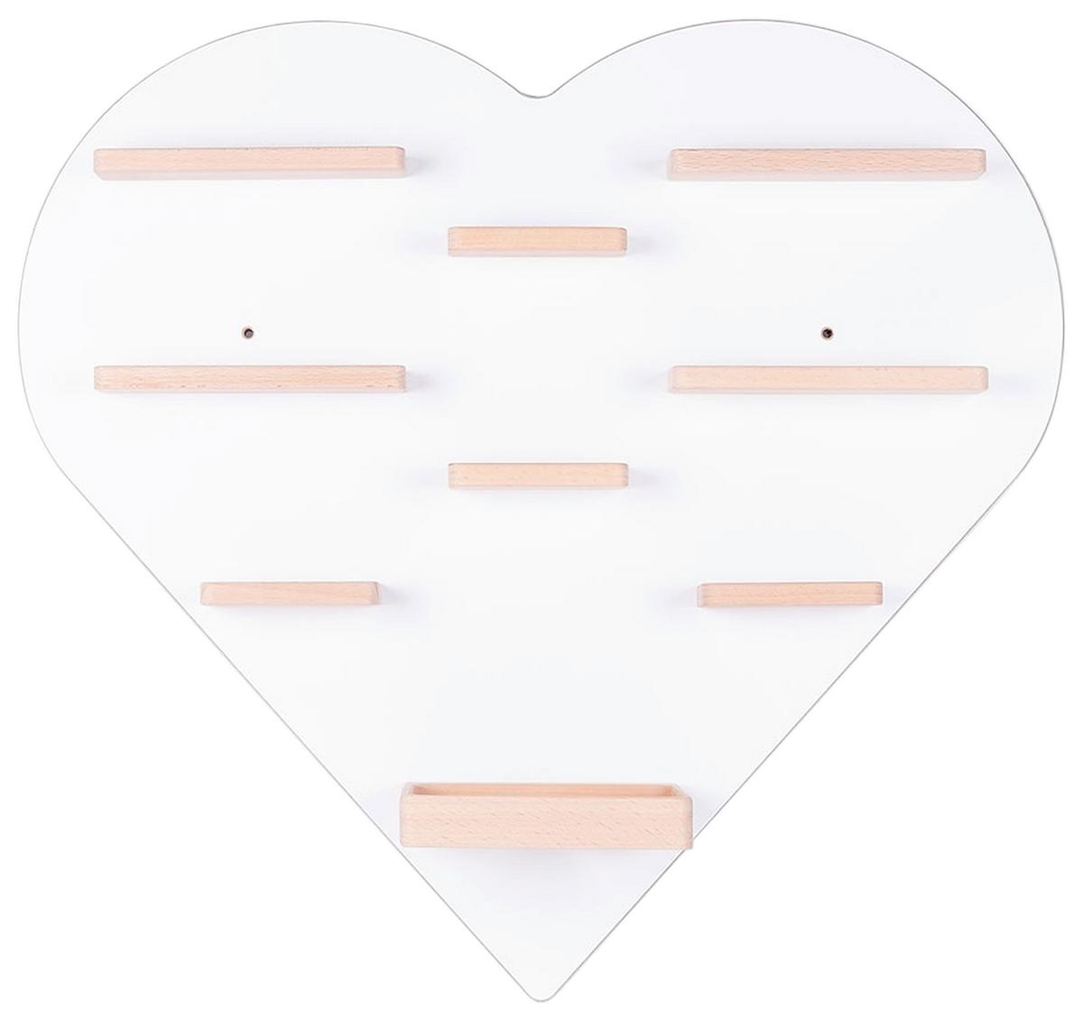 Kinderregal Boarti Weiß B: 54 cm - Weiß, MODERN, Holzwerkstoff (54/51/19cm) - MID.YOU