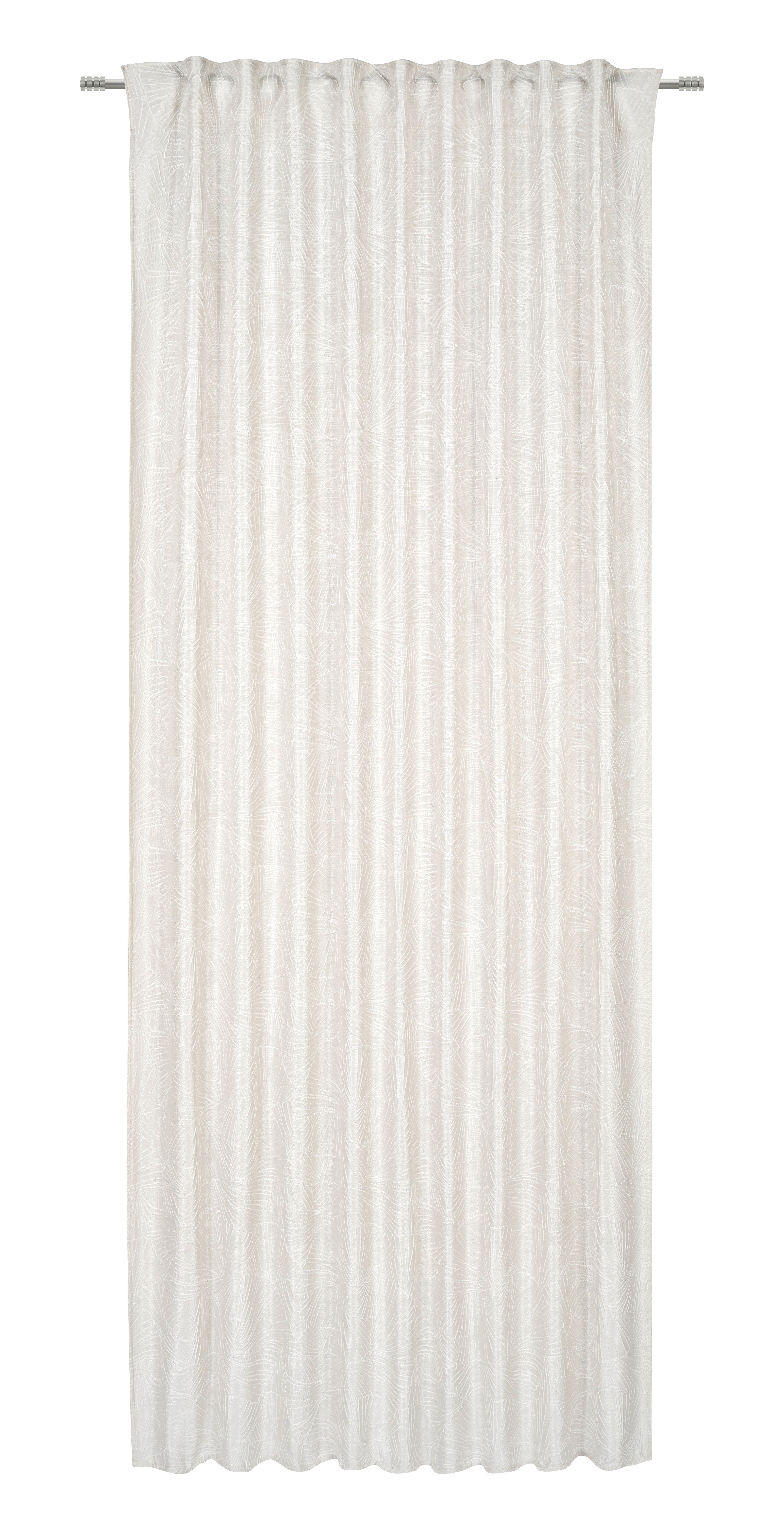 HOTOVÝ ZÁVĚS ALVIS - pískové barvy, Romantický / Rustikální, plast (140/245cm) - Premium Living