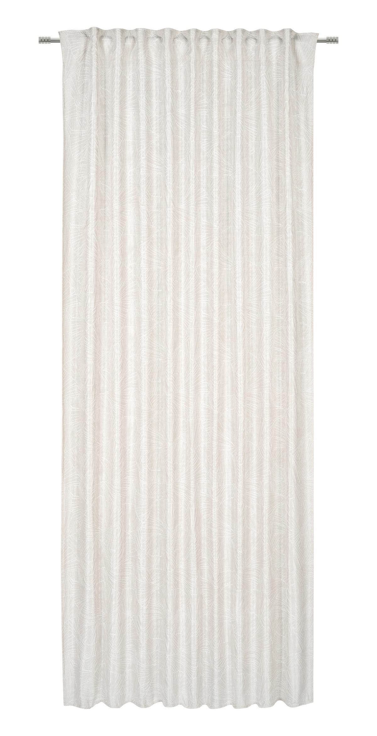 HOTOVÝ ZÁVĚS ALVIS - pískové barvy, Romantický / Rustikální, plast (140/245cm) - Premium Living