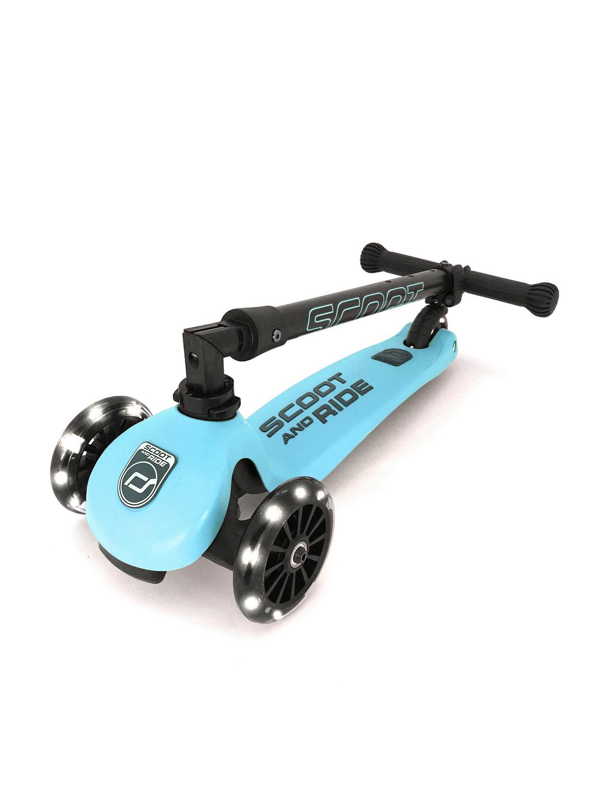 Kinderscooter Highwaykick 3 - Blau/Schwarz, Trend, Kunststoff/Metall (24/72/55cm) - Scoot and Ride