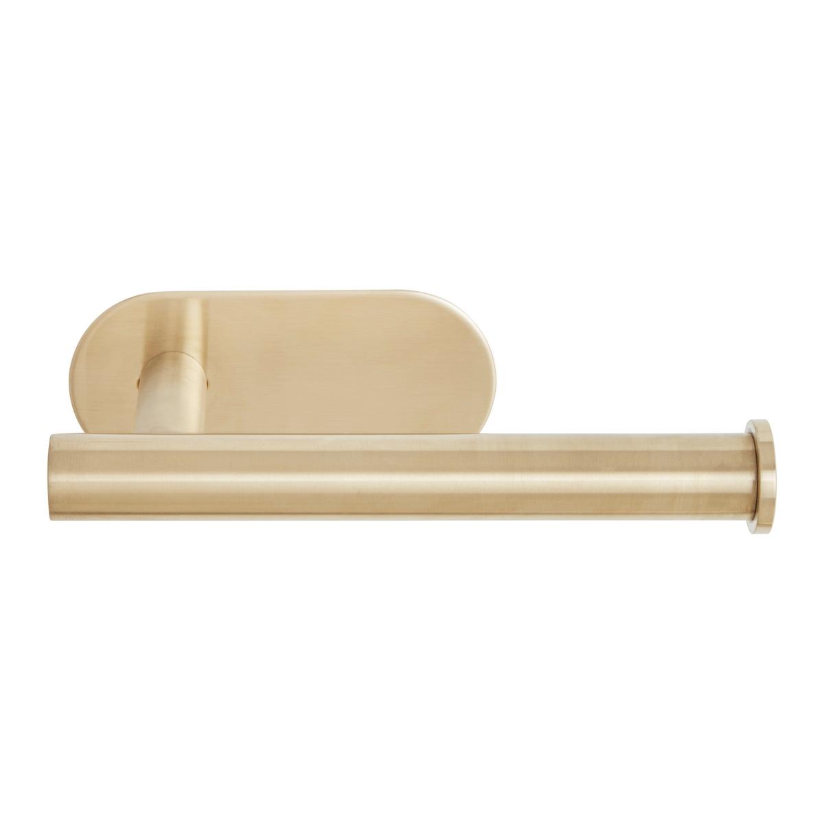 Držiak na toaletný papier TURBO-LOC -SB- - zlatá, Lifestyle, kov (16/4,5/7cm) - Mömax