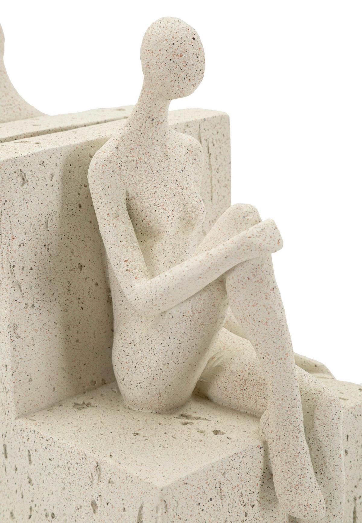SKULPTUR Kunststoff, Cream - Basics, Kunststoff (24/20.5/10cm)