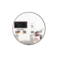 NÁSTENNÉ ZRKADLO LOMIRE - titánová/zlatá, Basics, kov/sklo (86cm) - Umbra