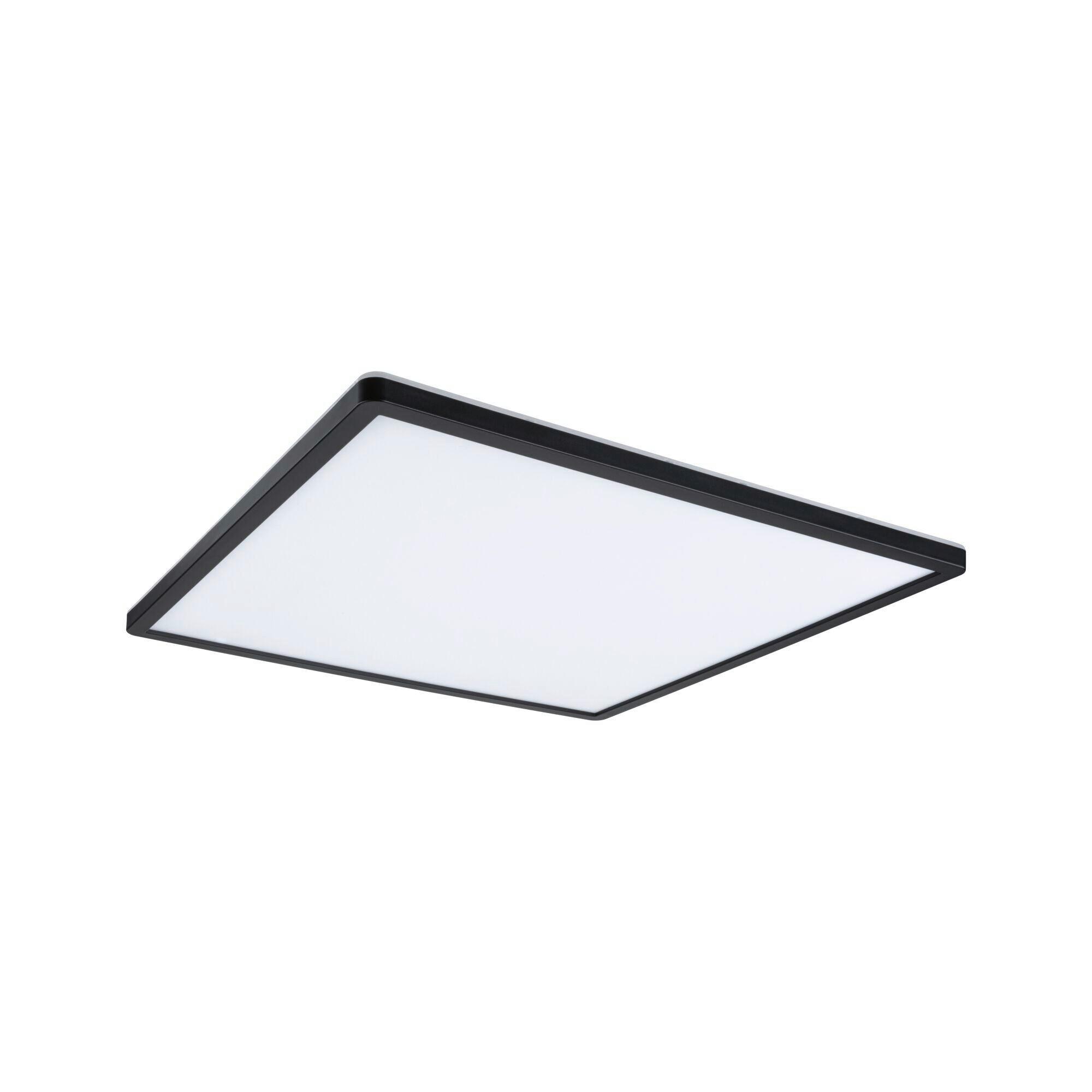 LED-Paneel L: 42 cm dimmbar - Schwarz, Basics, Kunststoff (42/42cm) - Paulmann
