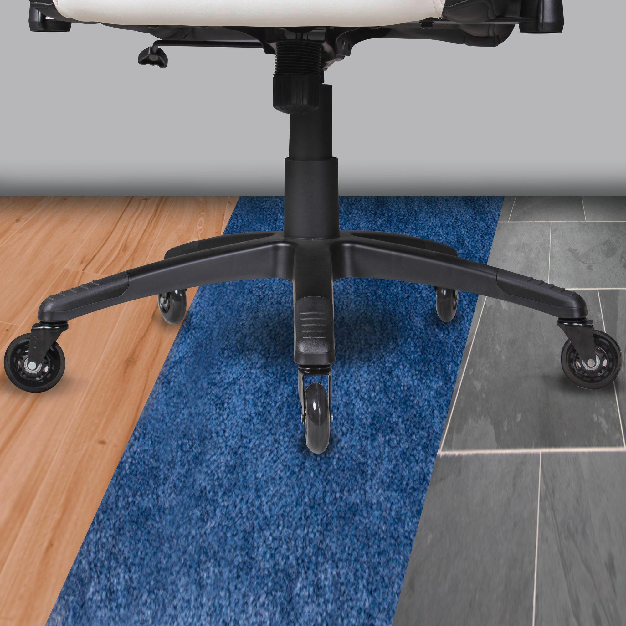 Drehstuhlrolle Schwarz B: 7,5 cm - Schwarz, Design, Kunststoff (7,5/12/3,3cm) - Livetastic