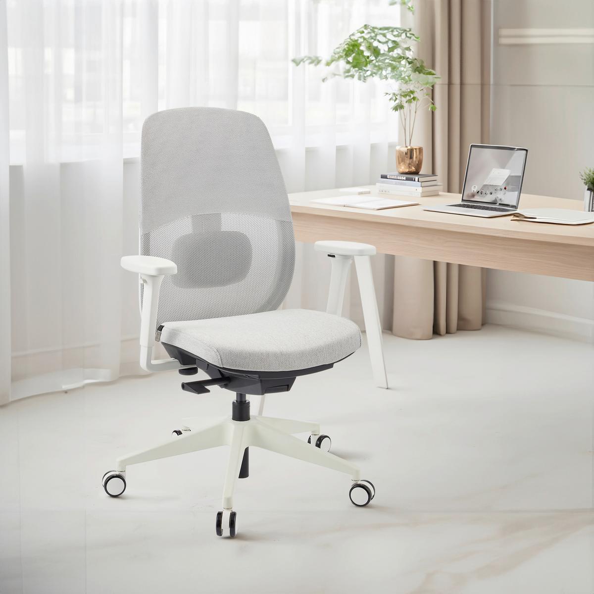 DREHSTUHL Skandis Grau B: 71cm - Grau, MODERN, Kunststoff/Textil (71/112/66cm) - MID.YOU