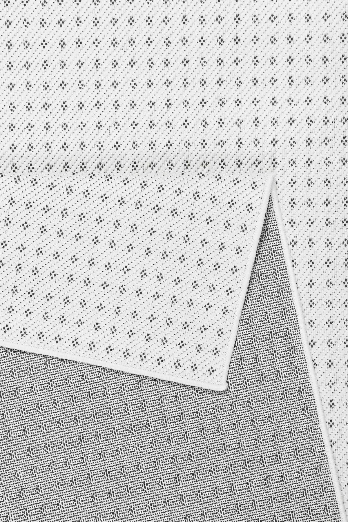 Outdoor-Teppich Weiß Monroe 80/150 cm - Weiß, KONVENTIONELL, Textil (80/150cm) - Esprit