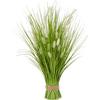 Kunstpflanze Grasbündel Beige L: 60 cm, Mariette - Beige/Grün, ROMANTIK / LANDHAUS, Kunststoff (25/60cm) - Luca Bessoni