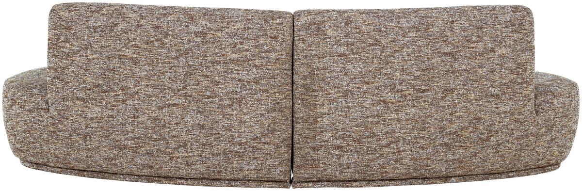 Bigsofa Batavier Hellbraun B: 254cm - Hellbraun, Design, Textil (254/74/122cm) - Livetastic
