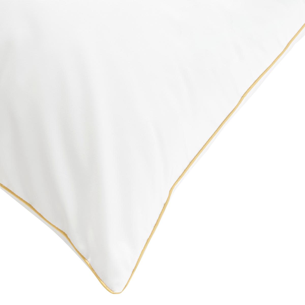 POLŠTÁŘ POD HLAVU GOLDLINE - bílá, textil/plast (70/90cm) - Premium Living