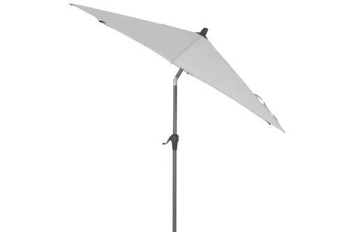 Sonnenschirm Ø 250 H: 232 cm Anthrazit/Grau