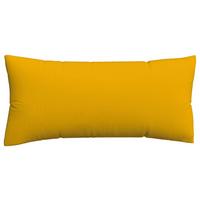 Kissenbezug Knitted 40x80 cm Jersey Dunkelgelb - Dunkelgelb, Basics, Textil (40/80cm) - Schlafgut