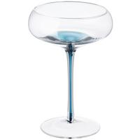 COCKTAILGLAS AURORA - Pastellblau, Design, Glas (10/16cm) - Luca Bessoni
