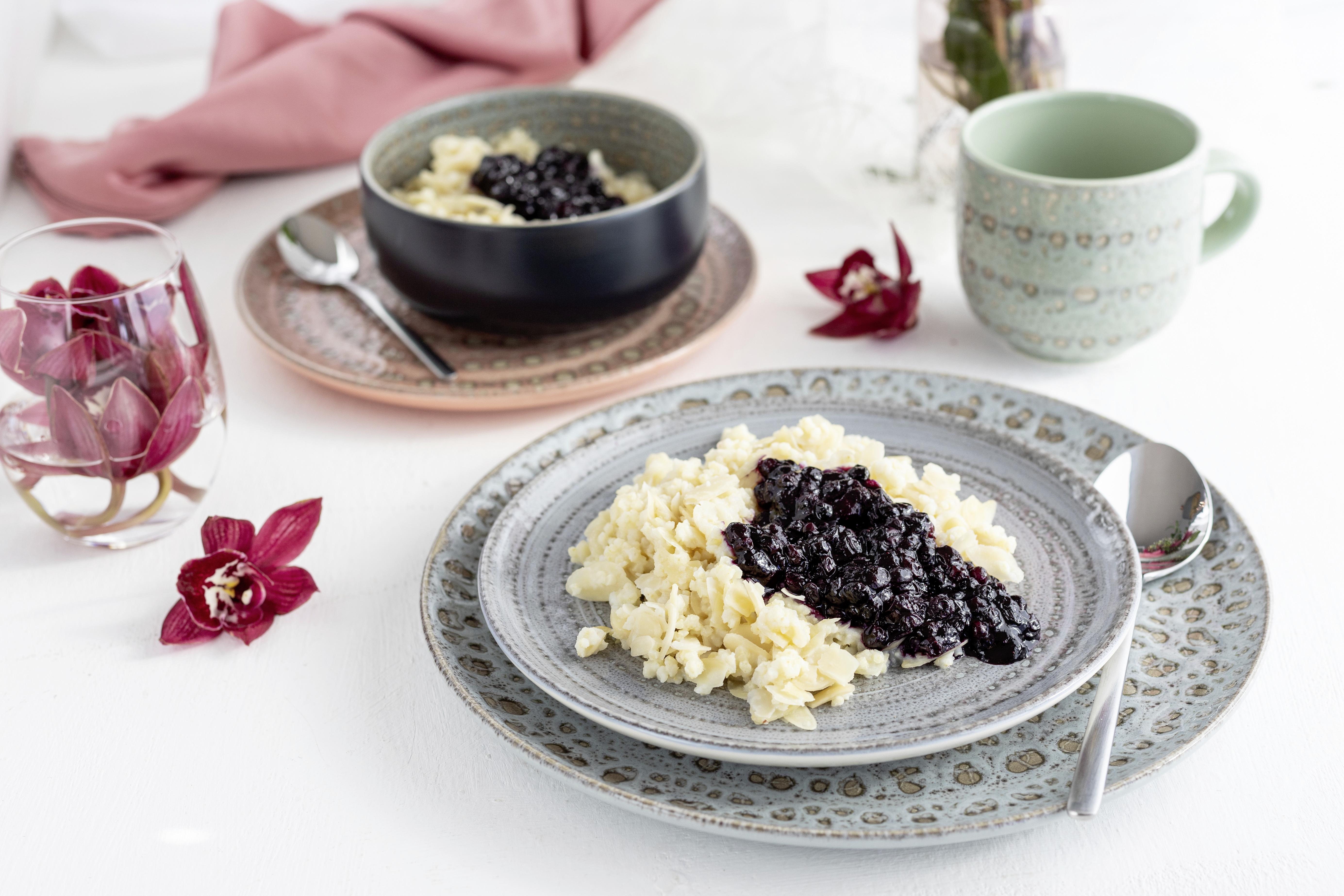 Kombiservice Spicy Grün Schwarz 16-teilig - Schwarz/Grün, Basics, Keramik - Mäser