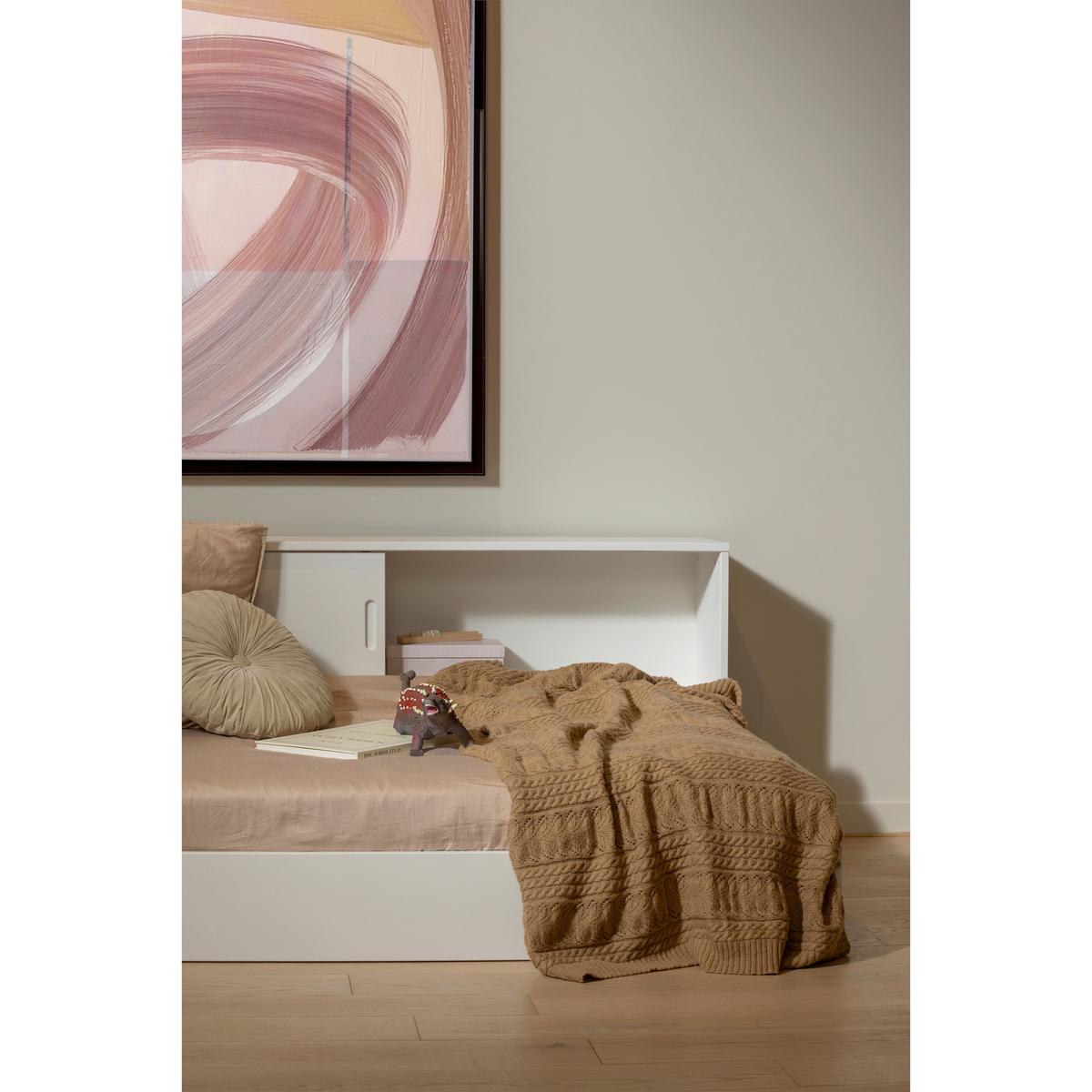 BODENBETT. Carter Weiß 90x200cm - Weiß, Basics, Holz (90/200cm) - MID.YOU