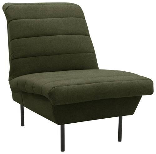 Sessel Looks Ix - Schwarz/Grün, Design, Textil (72/92/103cm) - LOOKS by W.Joop
