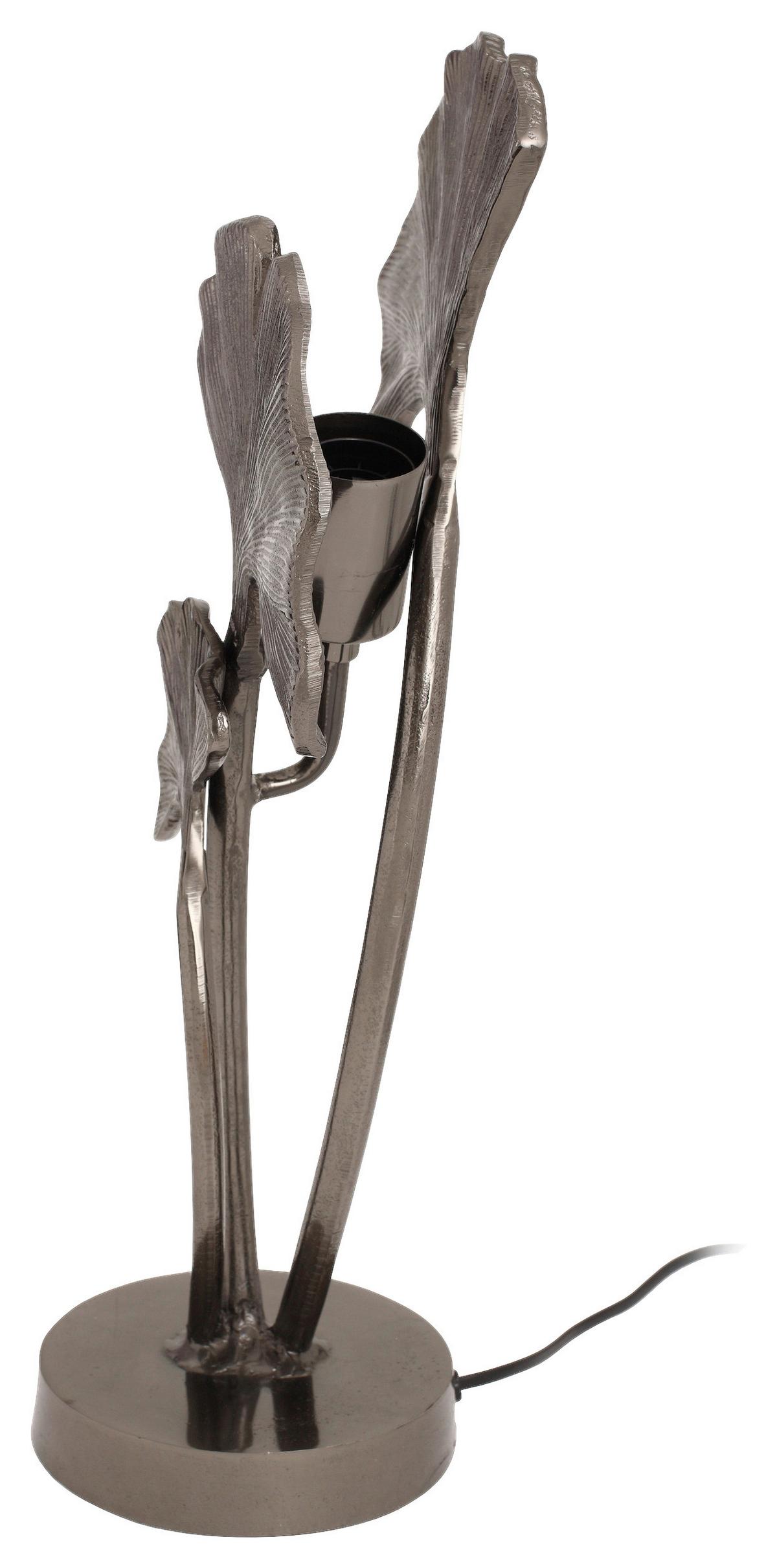 Tischleuchte Cosima 325 Schwarz - Schwarz, Trend, Kunststoff/Metall (16/28/52cm) - Kayoom