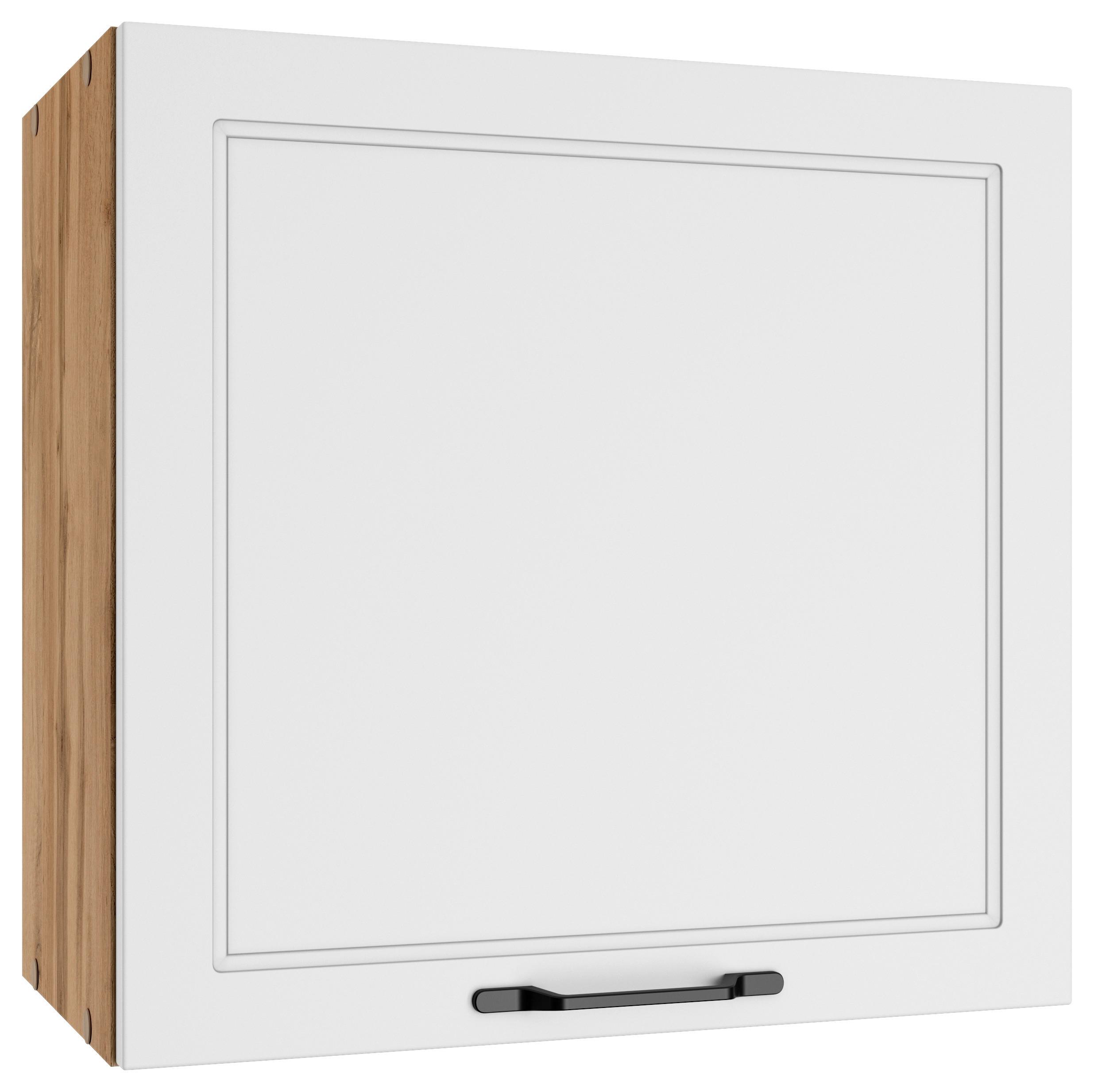 Küchenoberschrank Meran 60 cm Weiß/Eiche Dekor - Eiche Wotan/Weiß, LIFESTYLE, Holzwerkstoff (60/57/34cm) - Held