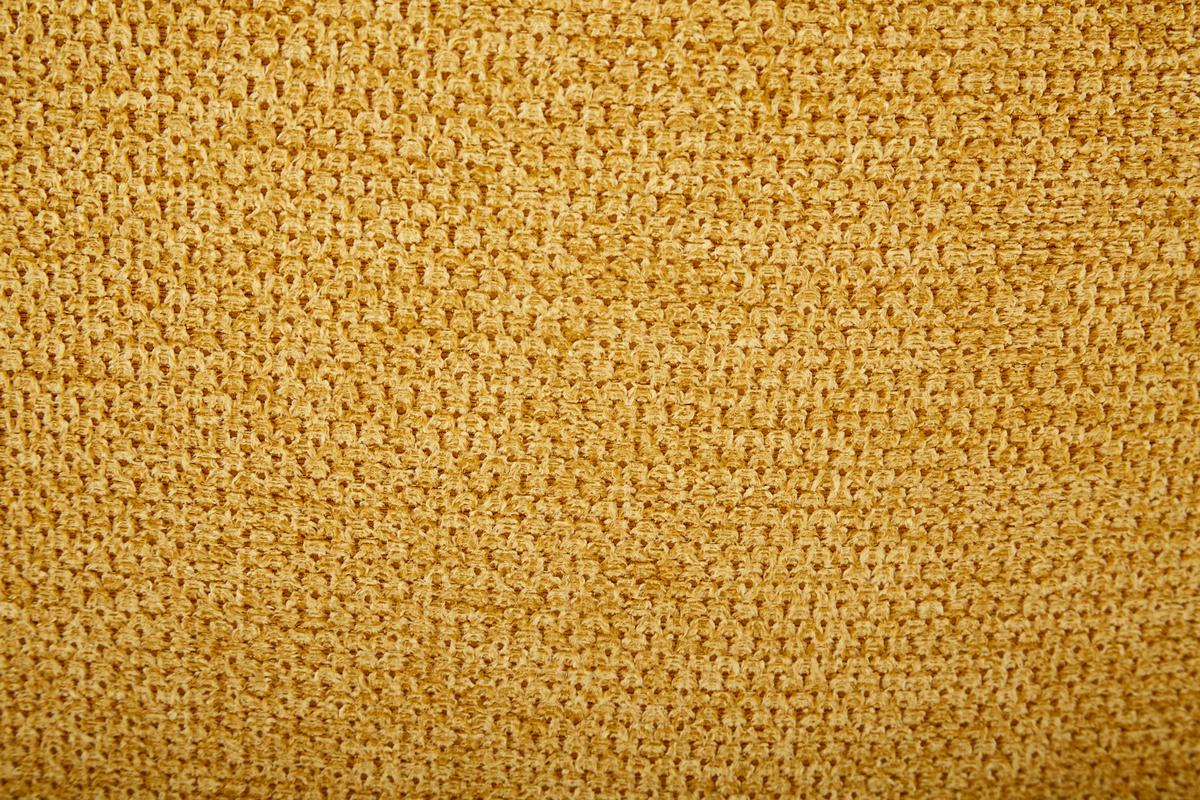 Ohrensessel Hanoi Webstoff Gelb, B: 71 cm - Gelb/Schwarz, MODERN, Textil/Metall (71/98/83cm)