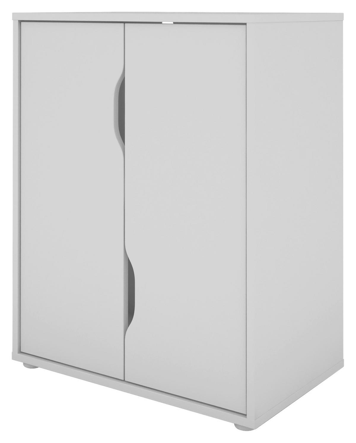 Aktenschrank Belfast - Weiß, MODERN, Holzwerkstoff (60/76,5/37cm) - MID.YOU