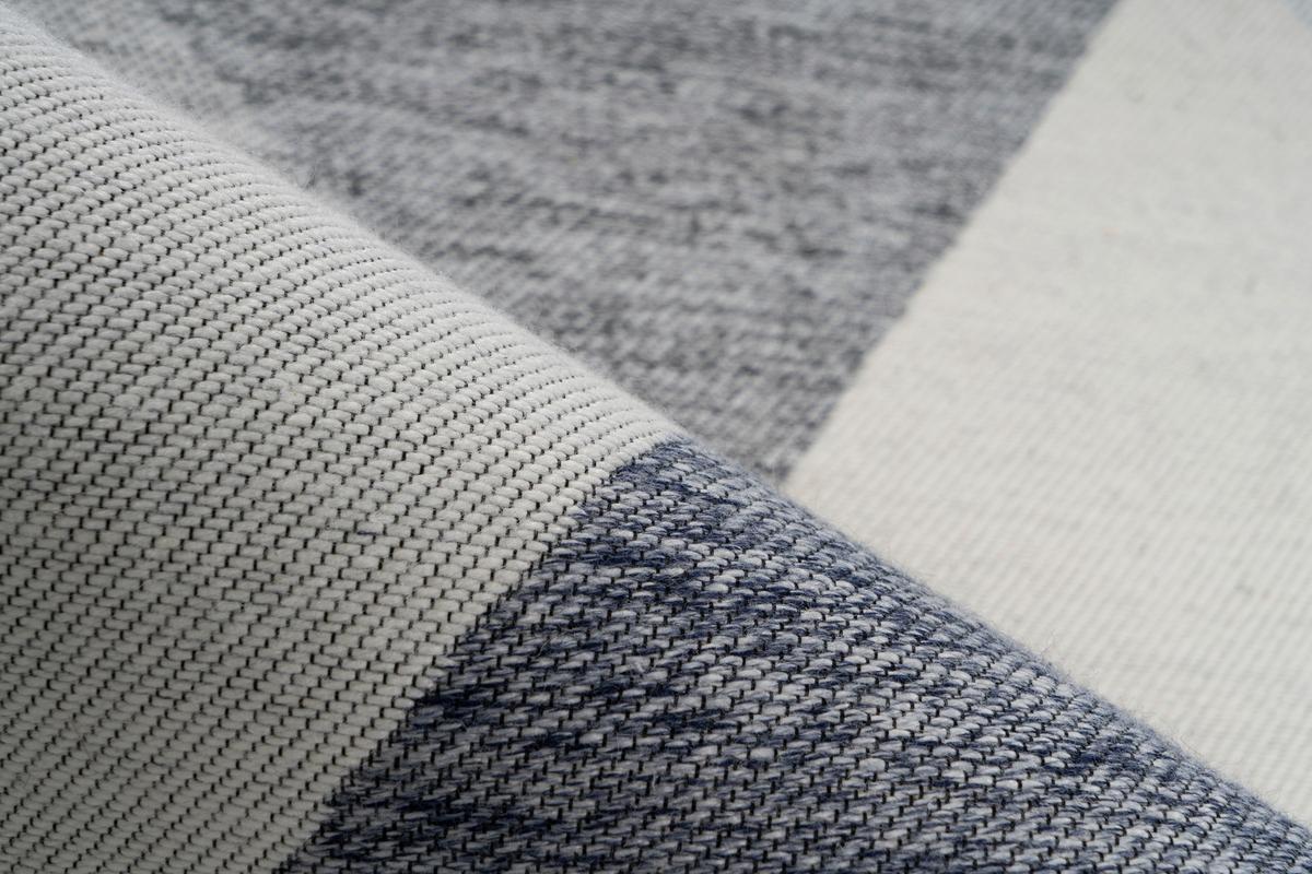 Webteppich Creme/Grau Yoga 200x290 cm - Creme/Grau, Design, Textil (200/290cm) - Kayoom