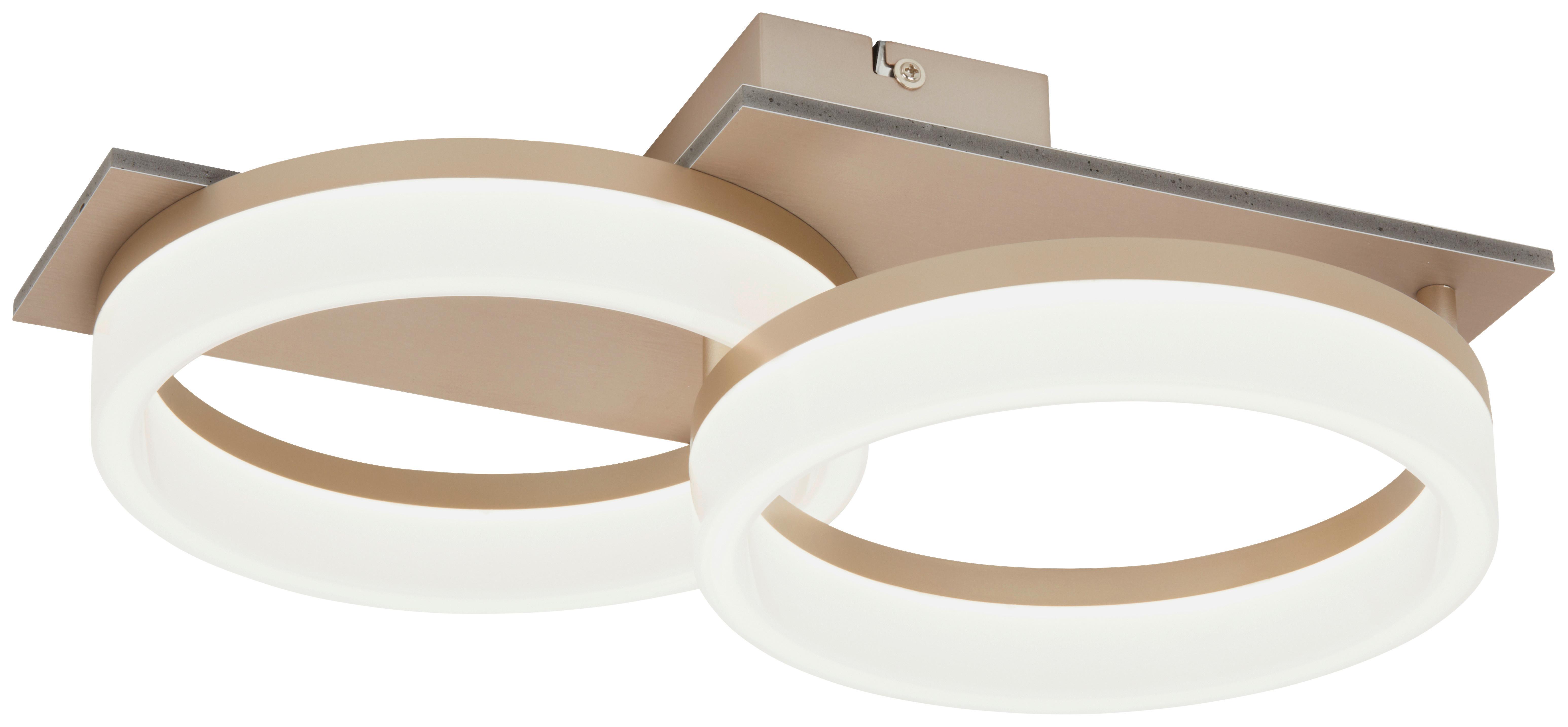 Led Mennyezeti Lámpa Thomas - fehér, Modern, műanyag/fém (41/33/13cm) - Luca Bessoni