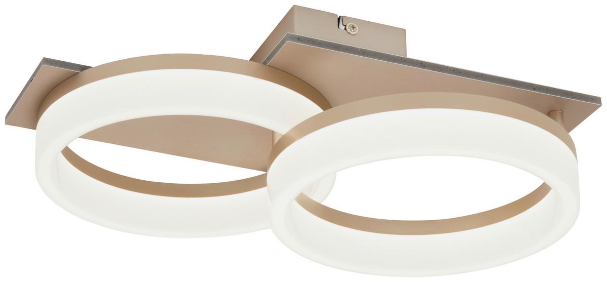 Led Mennyezeti Lámpa Thomas - fehér, Modern, műanyag/fém (41/33/13cm) - Luca Bessoni