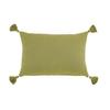 Dekoračný vankúš Frieda,40/60cm,olivově zelená - olivově zelená, Moderní, textil (40/60cm) - Modern Living