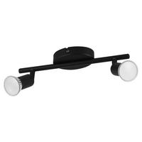 LED-Deckenleuchte Buzz-Led L: 28,5 cm - Schwarz, Basics, Metall (6,5/28,5cm)