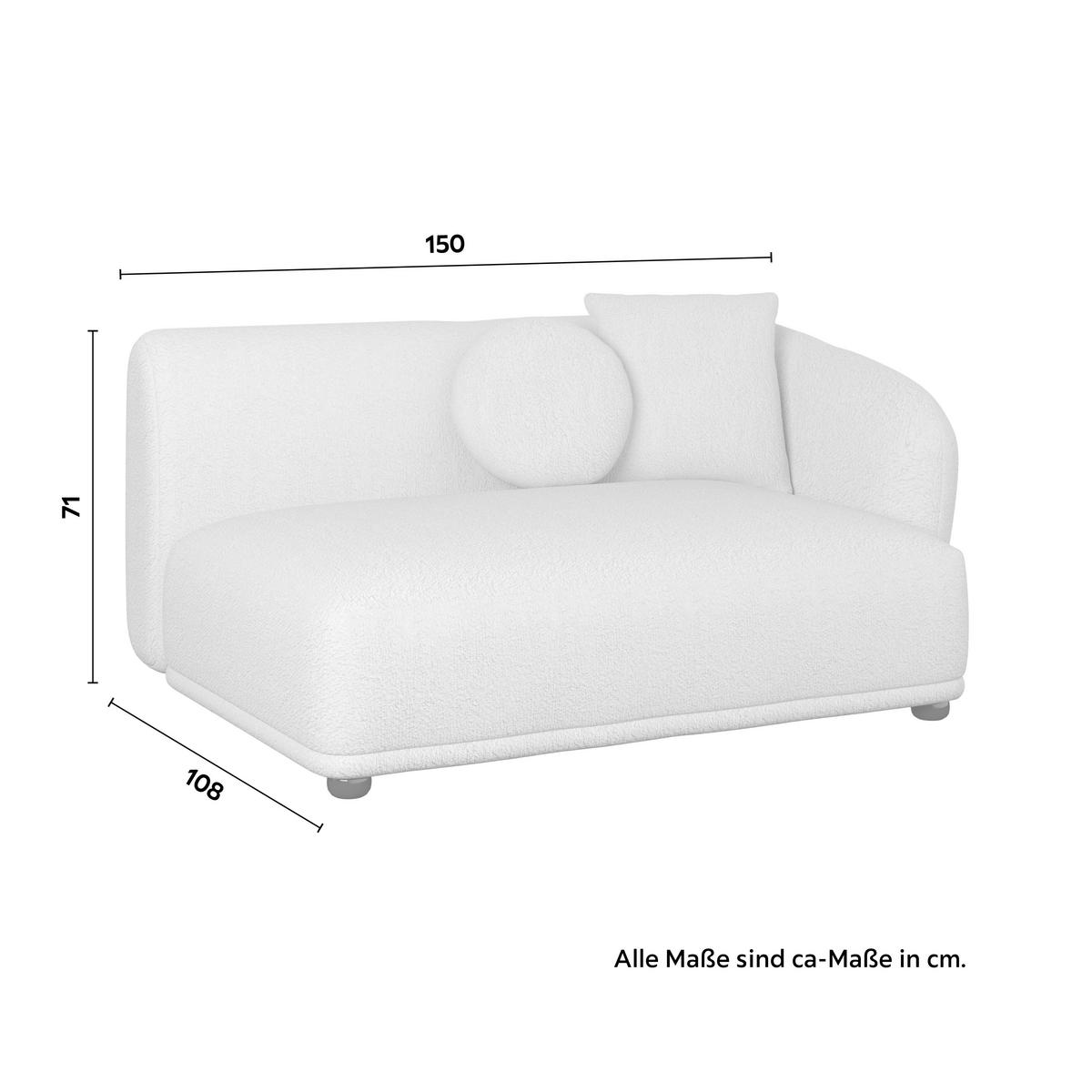 Rohová sedačka KIRA, bílá žinylka, se stolíkem - bílá/černá, Moderní, dřevo/textil (408/108cm) - Bessagi Home