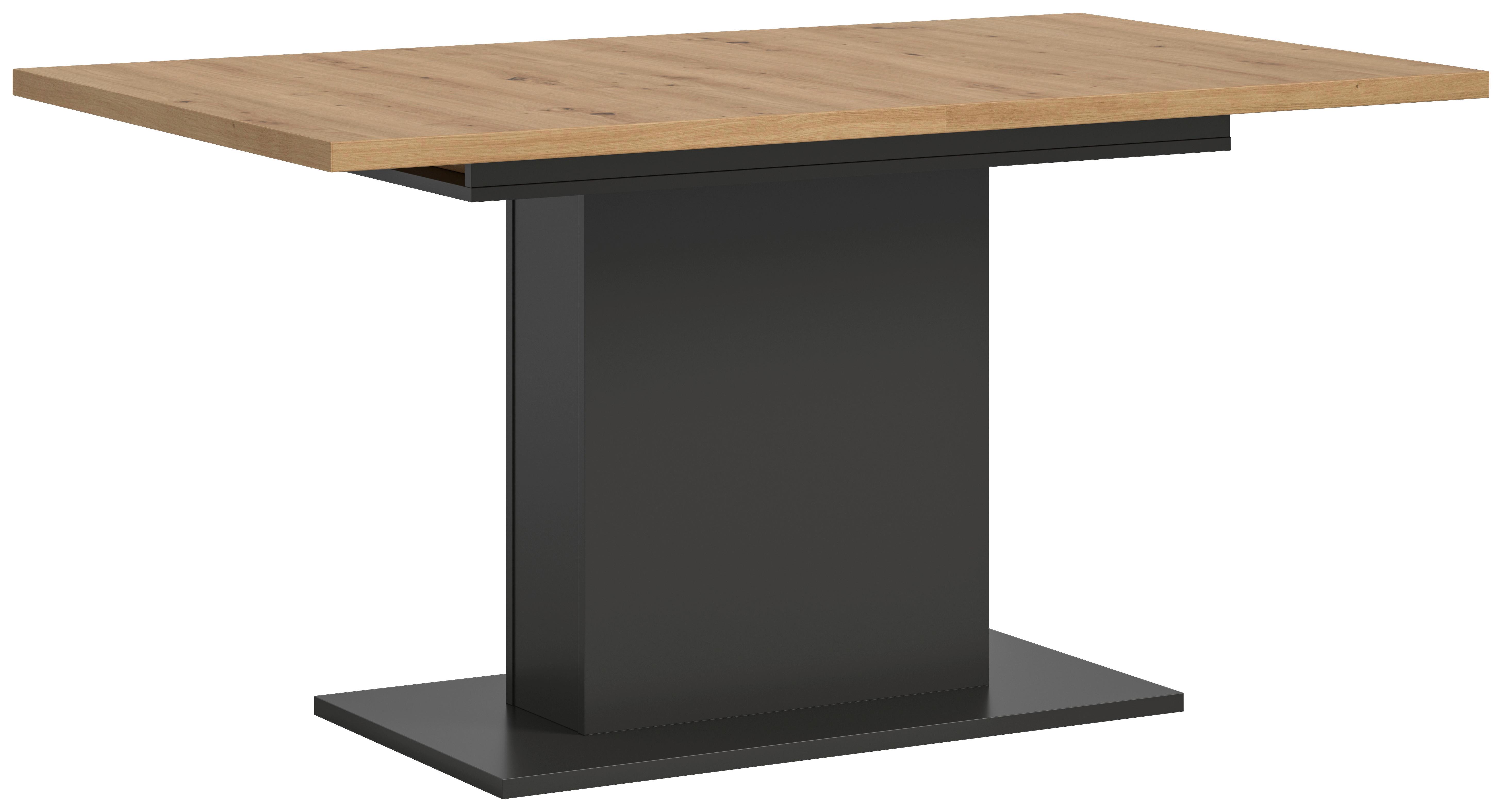Ausziehtisch Marlon 150 Az Artisan/Grau, B:150-190 cm - Eiche Artisan/Grau, KONVENTIONELL, Holzwerkstoff (150-190/76/90cm)