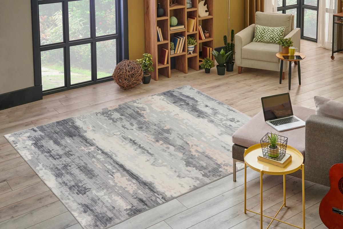 Teppich Ilian 300 160x230 Cm Ilian 300 - Grau, KONVENTIONELL, Textil (160/230cm)