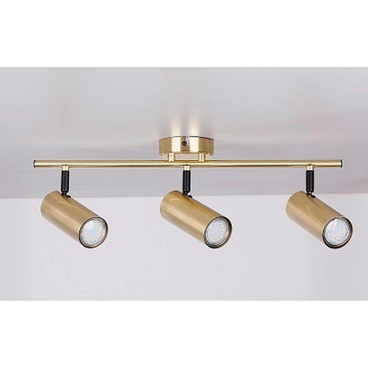 Deckenstrahler 93-01733 - Messingfarben, KONVENTIONELL, Metall (56/18/9cm)