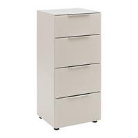 Komoda Siena š: 45 cm SIENA -EXKLUSIV- - čierna/kašmírová, Modern, kov/kompozitné drevo (45/99/40cm) - Mömax