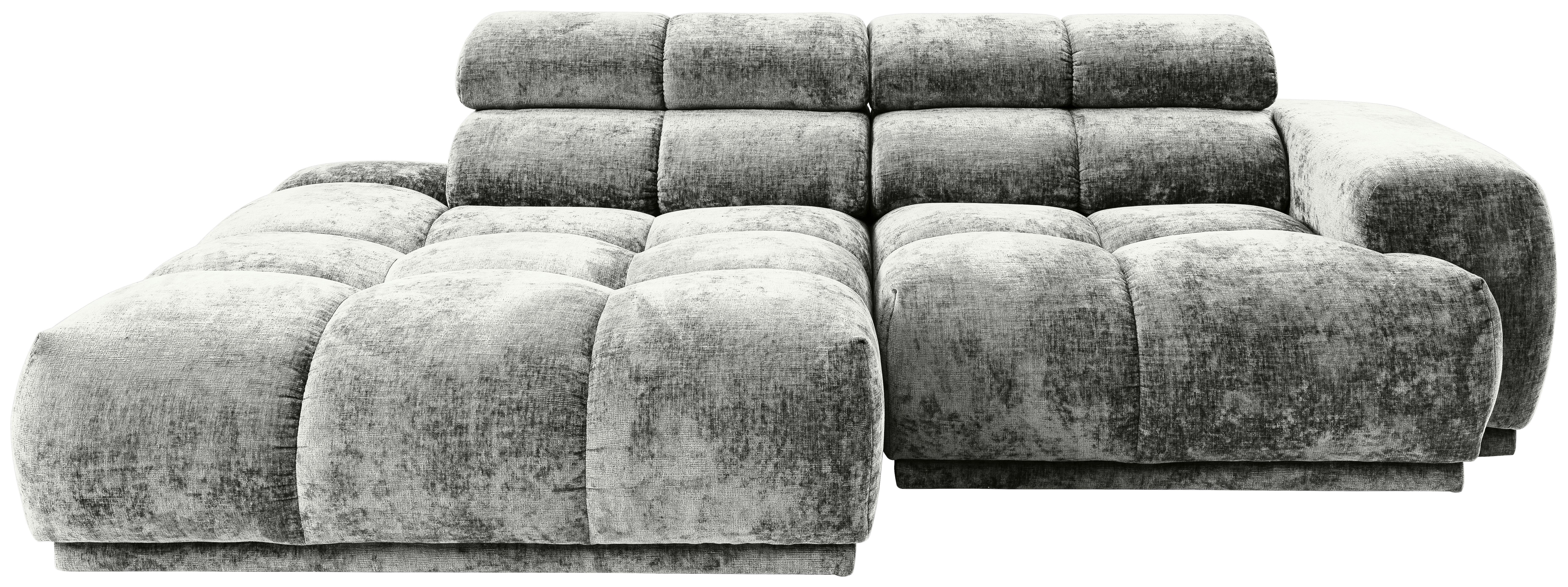 Ecksofa Chani Grau, Schenkel: 150x239 cm - Grau, MODERN, Textil (150/239cm) - MID.YOU