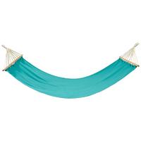 Hängematte Relaxe Türkis Baumwolle - Türkis, KONVENTIONELL, Textil (80/200cm) - Ondega