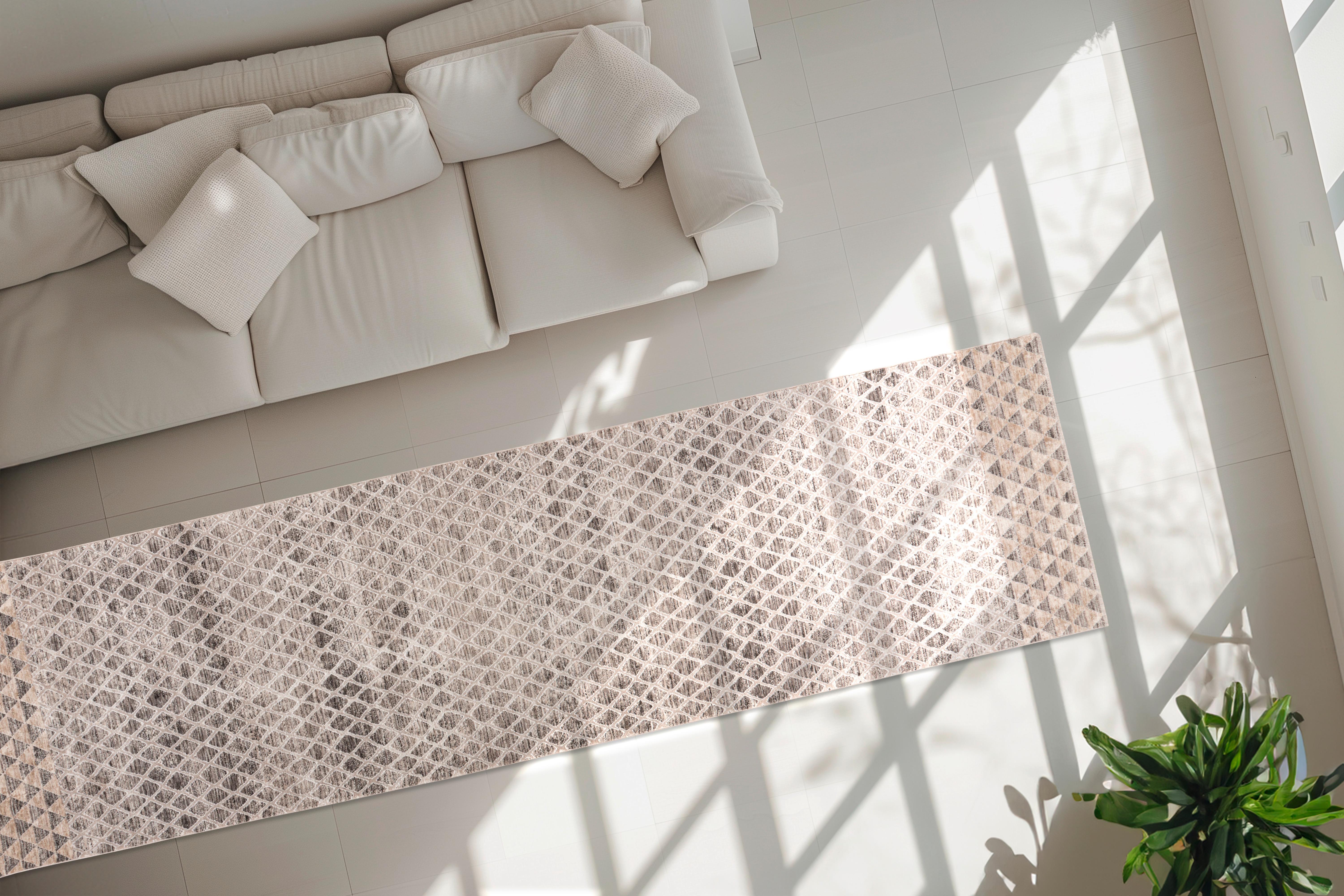 Läufer My Bella - Grau, Design, Textil (80/300cm) - Obsession