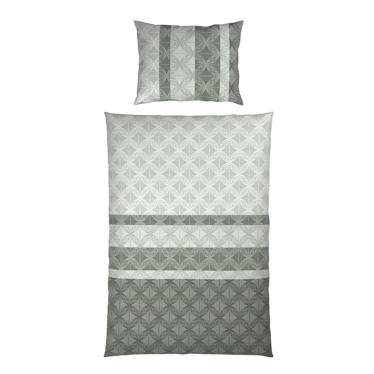 POVLEČENÍ CARLOS - šedá, Moderní, textil (140/200cm) - Mömax