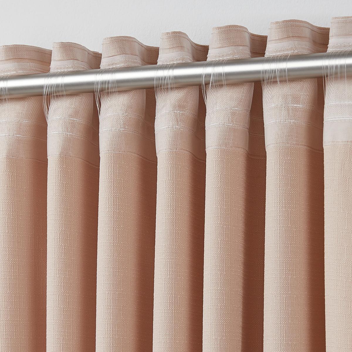 Hotový závěs ADELA - starorůžová, Romantický / Rustikální, plast (140/245cm) - Bessagi Home